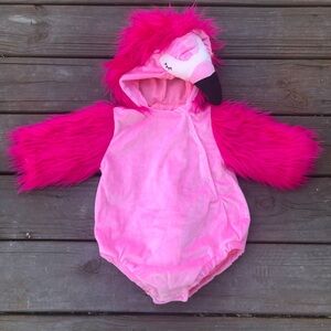 Pottery Barn Kids baby flamingo costume